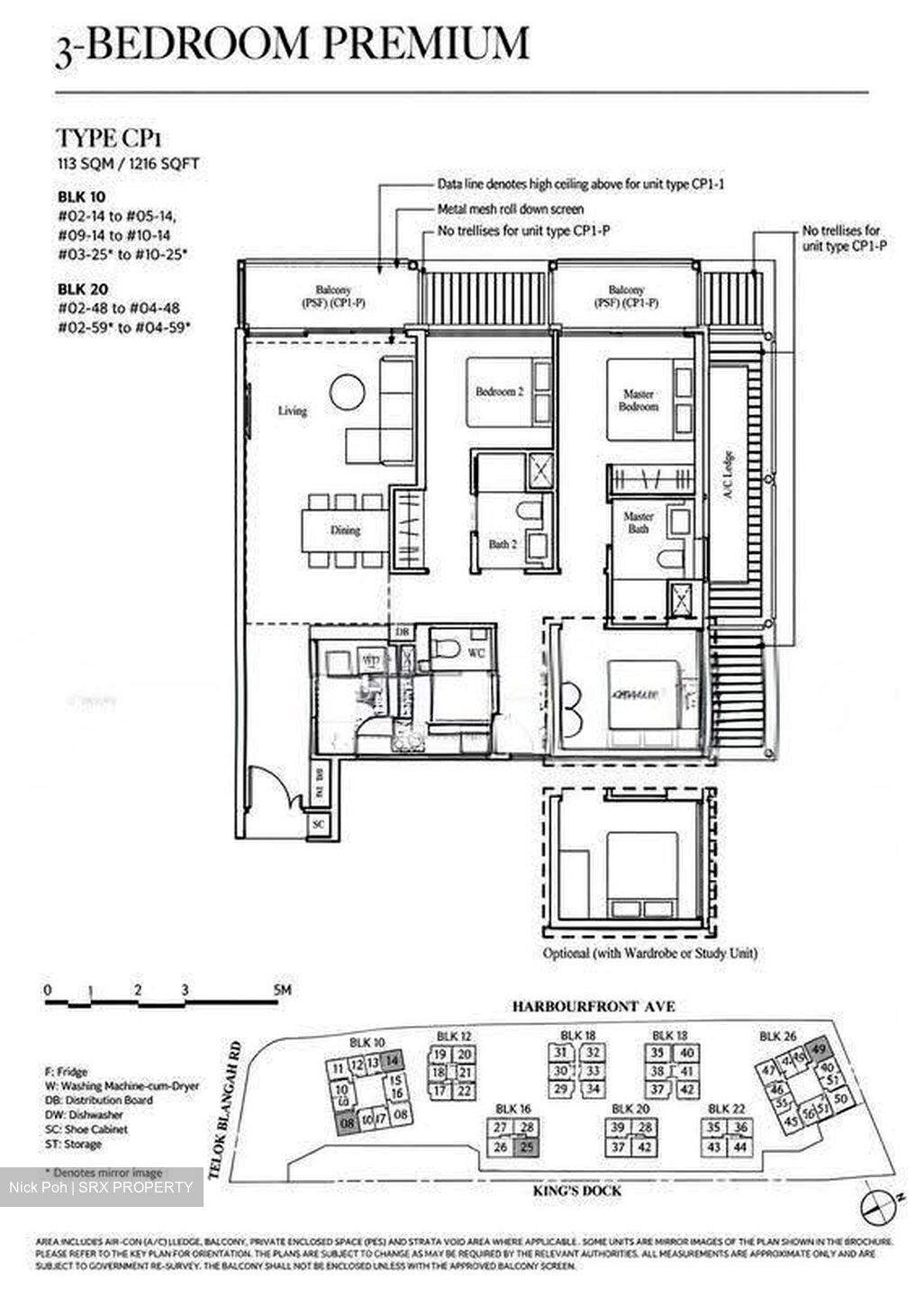 Harbourfront Avenue (D4), Condominium #637321211